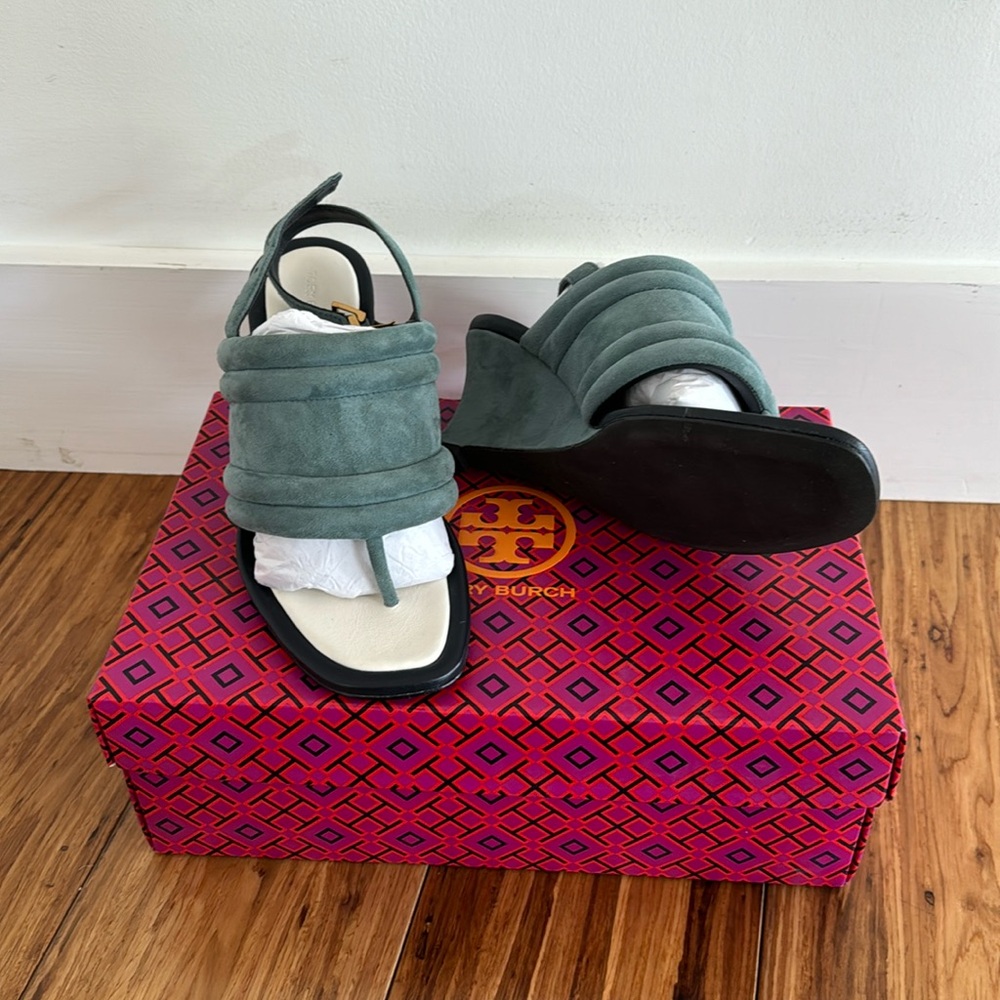 Tory Burch, New, New Arctic Blue.